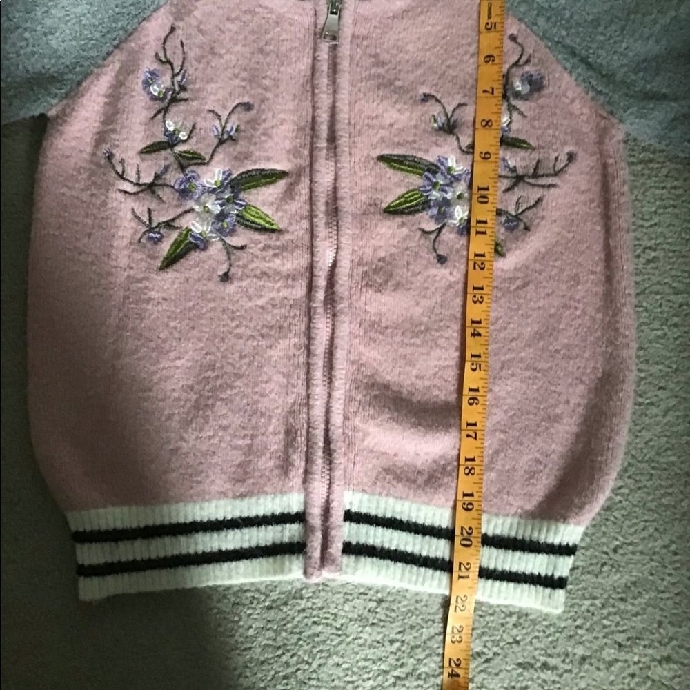 💖Host Pick💖 True Craft knit floral bomber jacket - Picture 7 of 12